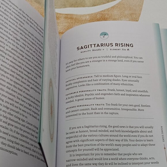 Mindful ASTROLOGY COSMIC Guide Book ZODIAC Sun Moon Stars Self-Knowledge - Picture 5 of 13